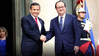 Humala y Hollande acuerdan ampliar cooperación en tres sectores