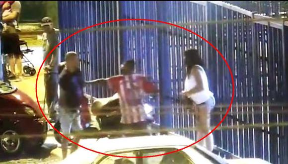 Julio César Rojas Mogollón fue detenido, liberado y luego recapturado por la Policía tras esta escena que fue captada por un video de seguridad.