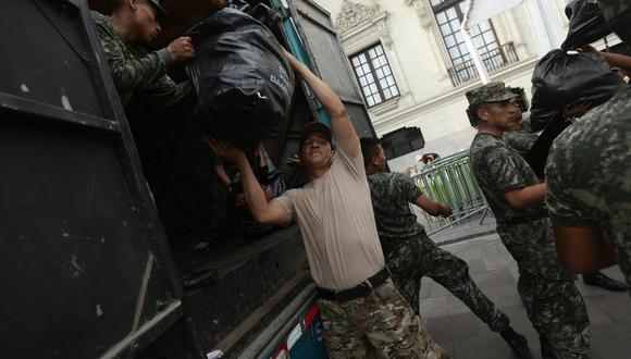 La transferencia de recursos solo se dará si el gasto efectuado por el apoyo que brinden las FF.AA. o la PNP supera el monto máximo que debe ser financiado. (Foto: GEC)