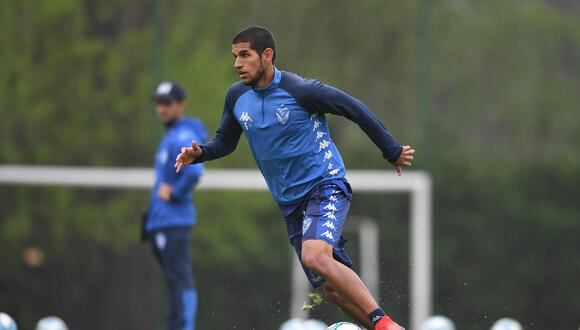 Luis Abram entrenando con Vélez Sarsfield. (Foto: Agencias)