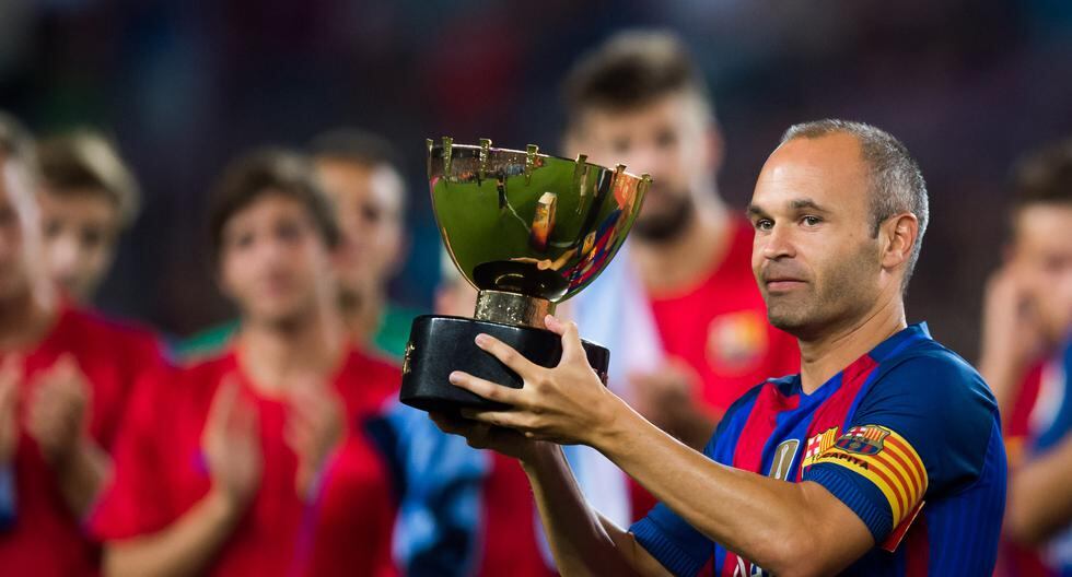 Andrés Iniesta se mostró agradecido con Luis Enrique, entrenador del Barcelona. (Foto: Getty Images)