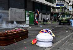 Bolivia: Policía dispersa marcha que llegó de Senkata con féretros