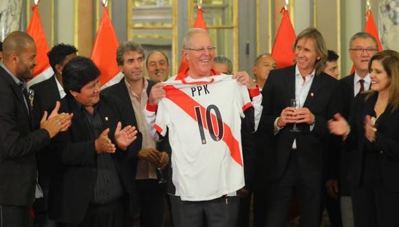 PPK se pronunció sobre el grupo de Perú en el Mundial Rusia 2018. (Foto: Presidencia de la República)
