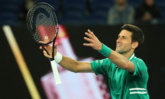 Novak Djokovic derrotó 6-3, 6-1, 6-2 a Jérémy Chardy | Foto: Reuters