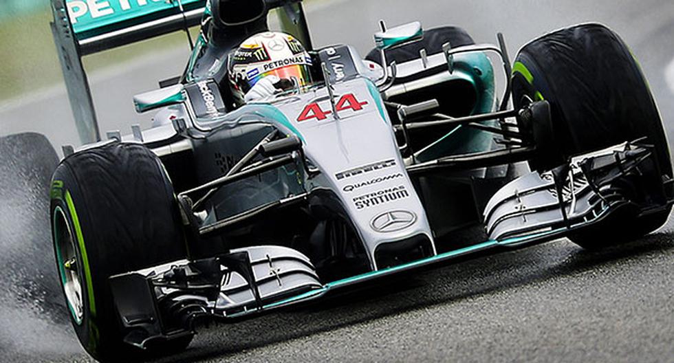 El piloto alemán Lewis Hamilton saldrá desde la pole position en el GP de Malasia. (Foto: EFE)
