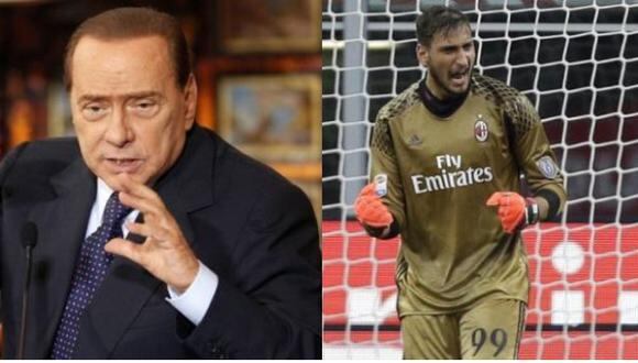Silvio Berlusconi, ex presidente del Milán, afirmó que podría convencer a Gianluigi Donnarumma de quedarse en el cuadro italiano. El golero viene recibiendo distintas ofertas de los clubes más poderosos de Europa. (Foto: El Comercio)