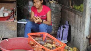 Venta de caracoles para comida continúa en Tarapoto