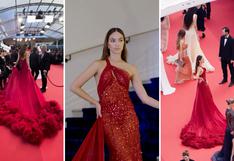 Natalie Vértiz deslumbró con un impresionante vestido en la alfombra roja de Cannes 2024