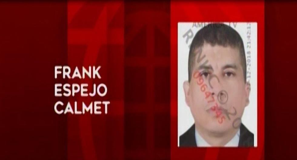 La víctima fue identificada como Frank Espejo Calmet. (Foto: Captura América Noticias)