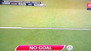¿Manchester United ganó gracias a la tecnología de gol?