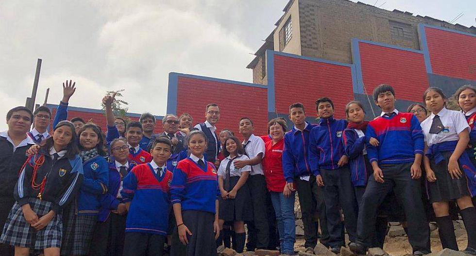 Escolares líderes de diferentes colegios de Lima Metropolitana unieron fuerzas contra el cambio climático. (Foto: Unión Europea)