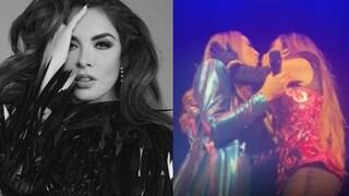 Gloria Trevi y Mónica Naranjo captan la atención tras protagonizar beso en pleno escenario |VIDEO