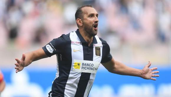 Hernán Barcos anotó diez goles con camiseta de Alianza Lima el 2021. (Foto: Liga de Fútbol Profesional)