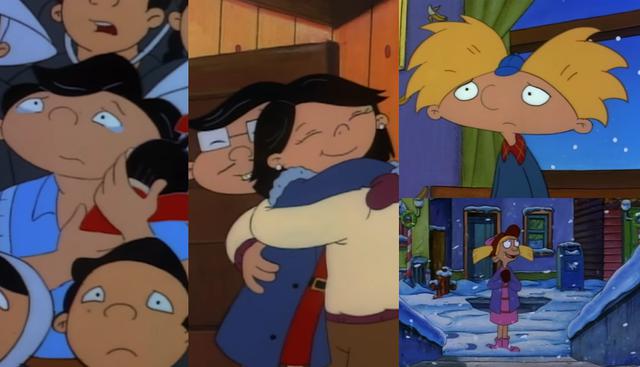 Este es el capítulo de 'La Navidad de Arnold', en donde él con sus amigos encuentran a la hija perdida del señor Hyunh. | Nick Animation