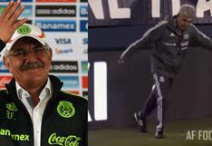 YouTube: 'Tuca' Ferretti sorprende anotando golazo olímpico en entrenamiento de México | VIDEO