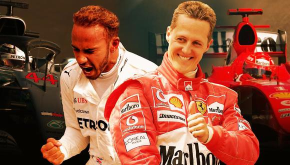 Lewis Hamilton está a dos títulos mundiales de alcanzar a Michael Schumacher (Foto: Fox Deportes)