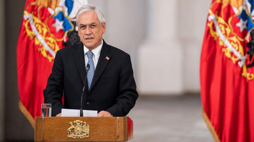 El presidente Sebastián Piñera ordenó el cierre de las fronteras de Chile para frenar la propagación del coronavirus.