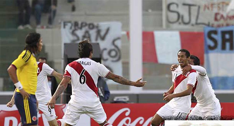 Perú y Colombia se enfrentan en el estadio German Becker de Temuco. (Foto: Getty Images)