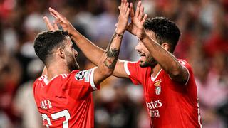 Benfica goleó al Dinamo de Kiev y clasificó a la fase de grupos de la Champions League