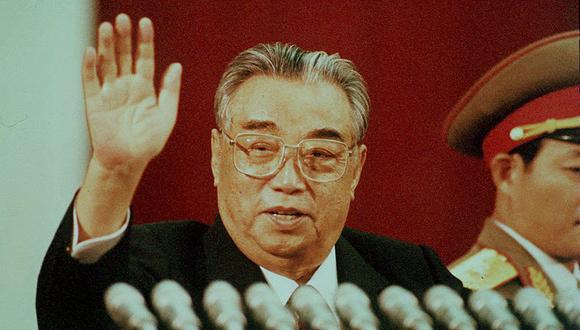 Un 8 de julio de 1994 muere Kim Il-Sung, presidente de Corea del Norte. (JIJI PRESS / AFP).