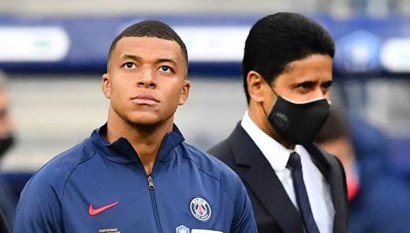 Kylian Mbappé renovó contrato con PSG hasta mediados del 2024, según Marca. (Foto: AFP)