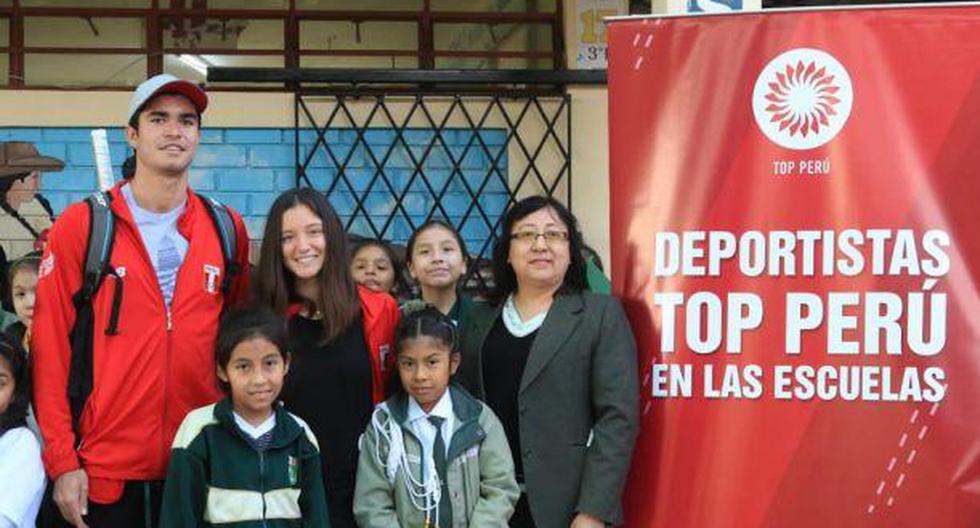 \'Top Perú en las escuelas\' llegó a 12 colegios y más de 1.600 estudiantes - Foto: IPD