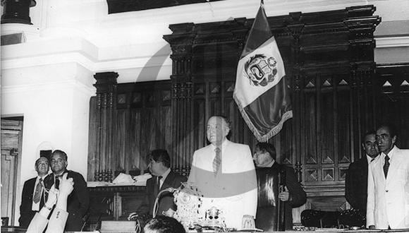Víctor Raúl Haya de la Torre fue un protagonista clave en la promulgación de la Constitución de 1979. 