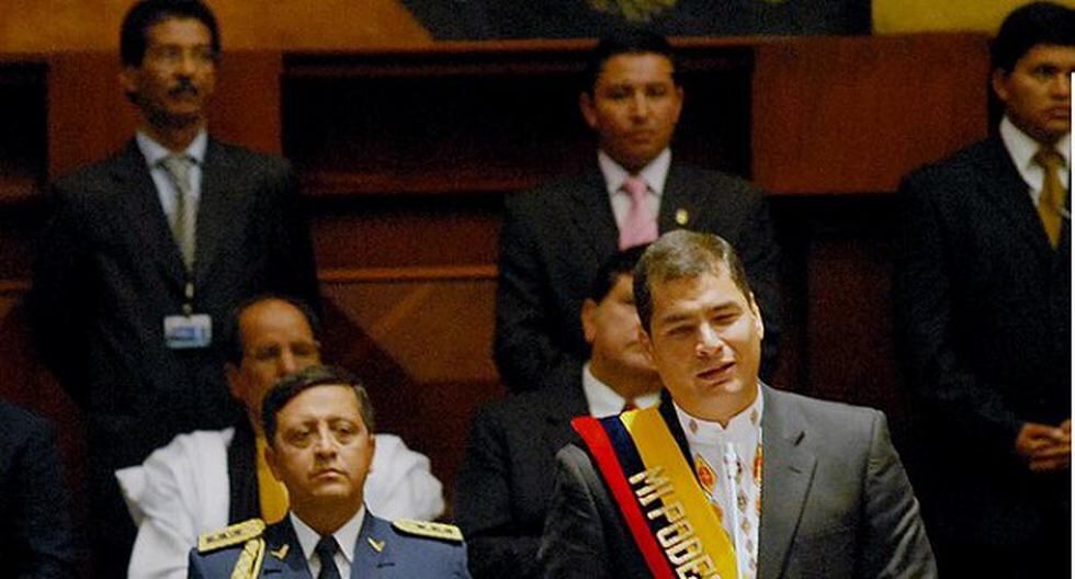 El presidente de Ecuador, Rafael Correa, lamentó la muerte del líder cubano, Fidel Castro. (Foto: Wikipedia)