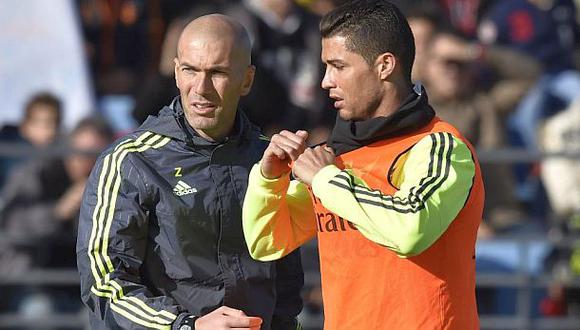 Zinedine Zidane: "¿Messi? Cristiano Ronaldo es el mejor"
