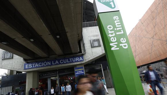 La Línea 1 del Metro de Lima funciona de lunes a domingo y de 6 a.m. a 10 p..m. (Foto: GEC)