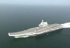 China aumenta su potencia militar con la entrada en servicio de su segundo portaaviones
