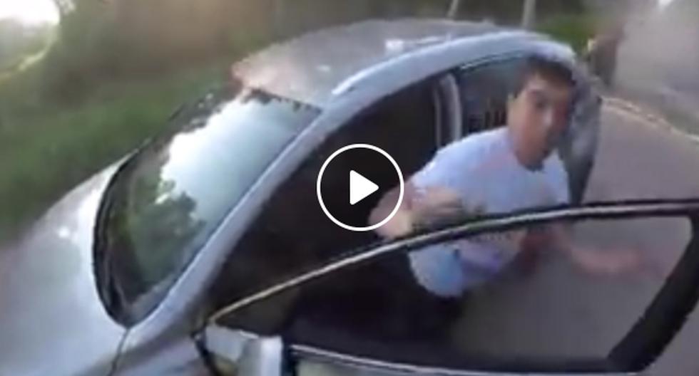 YouTube nos trae un video que muestra lo que puede suceder cuando te encuentras con un conductor ebrio en Rusia. (Foto: captura)