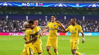 PSG goleó 4-0 a Anderlecht en Bruselas por Champions League