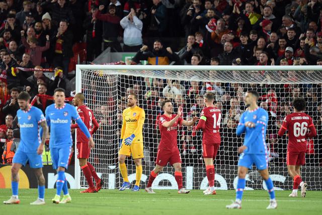 Liverpool pasó por encima del Atlético y obtiene una nueva victoria en la UEFA Champions League | Foto: AFP