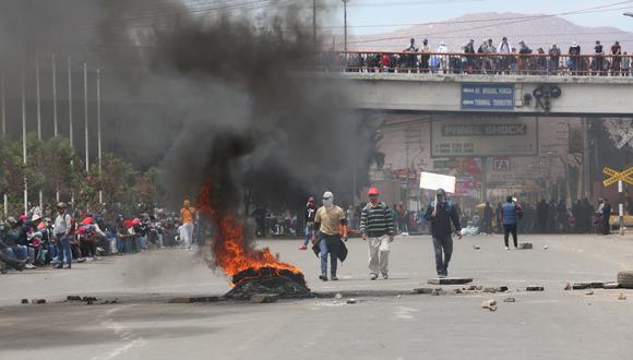 La presidenta de Perú declaró estado de emergencia en el sur del país por las protestas que han dejado al menos 8muertos. (Foto: Hugo Curotto / GEC)