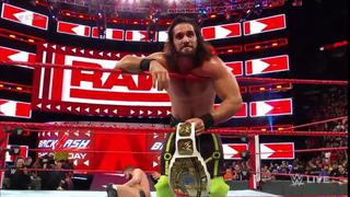 WWE: Seth Rollins sufrió para retener el título Intercontinental ante Finn Bálor