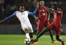 Sin Cristiano: Portugal empató 1-1 ante Estados Unidos en amistoso