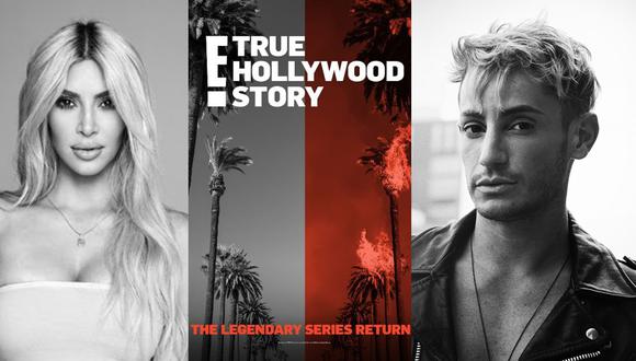 Kim Kardashian y Frankie Grande forman parte de la temporada 2020 de  "E! True Hollywood Storie". (Difusión)
