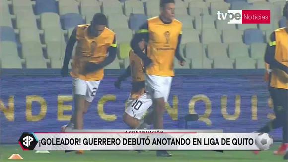 Paolo Guerrero: Así fue su primer gol oficial con camiseta de LDU