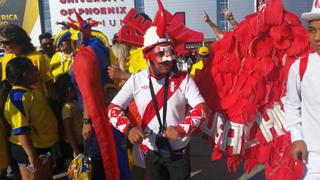 Perú - Ecuador: la fiesta en las afueras del Phoenix Stadium