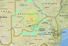 Terremoto de magnitud 6,5 sacude el centro de Botsuana 