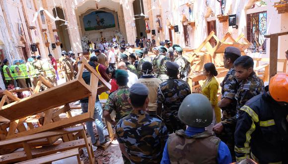 El domingo, ataques coordinados contra iglesias cristianas y hoteles de Sri Lanka dejaron 290 muertos y más de 500 heridos. (EFE).