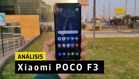 Xiaomi POCO F3. (Imagen: Julio Melgarejo)