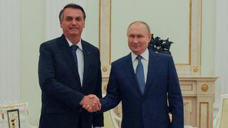 Jair Bolsonaro dice a Vladimir Putin que reunión bilateral fue un “retrato” para el mundo