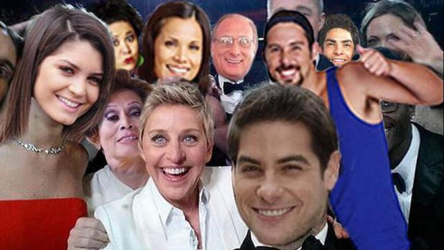 "Al fondo hay sitio": meme imita el 'selfie' del Oscar - 1