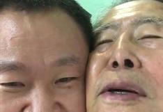 Alberto y Kenji Fujimori envían un saludo por Navidad desde clínica
