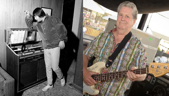 Brian Wilson, el antes y el después del compositor principal de los Beach Boys.