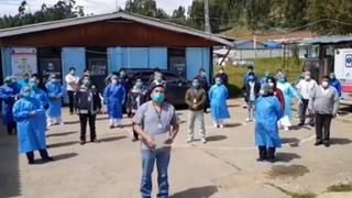 Coronavirus en Perú: médicos del Hospital de Recuay protestan por falta de implementos de protección