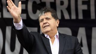 Alan García: "Quieren eliminar a su adversario electoral"