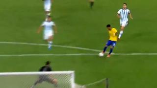 La extraordinaria jugada de Neymar que no fue gol de milagro